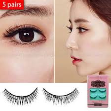 Short False Eyelashes Japanese Dolly Wink Style Asian Eyes 5 Pairs Natural Daily Eyelash Extensions Asian Eyes False Eyelashes