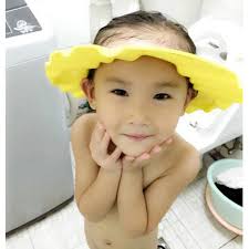 Saw something that caught your attention? Buy Waterproof Shower Cap Elastic Bath Hat Bathing Caps For Child Baby Care Accessories Hair Shampoo Bathroom Product Gorras Gorros Cicig