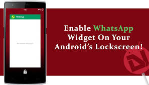 We offer a solution for any php or html website that wants to have a whatsapp widget for support and sales. Enable Whatsapp Widget On Your Android Device S Lockscreen