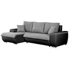 Canape D Angle Gauche Convertible 3 Places Iris Tissu Simili Coffre Canape Auchan Iziva Com Canape Angle Canape Angle Gauche Convertible