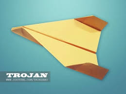 How to make a paper plane step by step. How To Make A Paper Airplane Easy Paper Plane For Kids Trojan Youtube