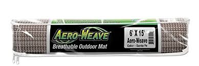 Each mat is uv protected to prevent sun damage and fading. Prest O Fit 2 3001 Aero Weave Breathable Outdoor Mat Santa Fe Brown 6 Ft X 15 Ft Pricepulse