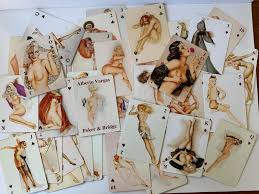 Amazon.com: Generic Naked Pin Up Playing Cards Deck. Vintage pin up Girls  Cards, Standart Playing Cards Deck. Poker and Bringe Cards : Toys & Games
