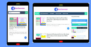 Free quiz maker for professionals. Quiz Generator