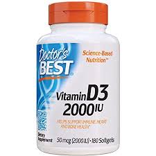 Vitamin d is found in the cells throughout your whole body. Amazon Com Doctor S Best Vitamin D3 5000iu Non Gmo Gluten Free Soy Free Regulates Immune Function Supports Healthy Bones 180 Count Pack Of 1 Health Personal Care