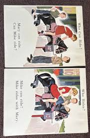 Vintage Educational School 16 Posters Marie (Mary) Mike & Jeff MacMillan Co  1965
