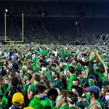 You were redirected here from the unofficial page: Trading Blame And Worry Notre Dame Grapples With Celebration S Fallout The New York Times