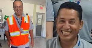 Danilo y Enoc, empleados de Aduanas que murieron en accidente