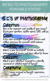 Teach Your Intro To Photography Students The 5 C S Of Photography Condition C Introduction To Photography Photography Classroom Digital Photography Backdrops