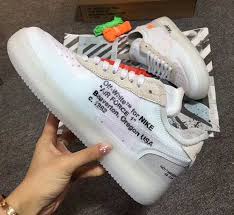 Black Air Forces With White Writing Off White X Af 1 Low Virgil 1800forbail White Nikes Off White Clothing Shoes World