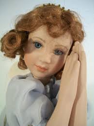 1998 Ashton Drake Porcelain Angel Doll Angel Dreams Wings of Love Lynne  Randolph