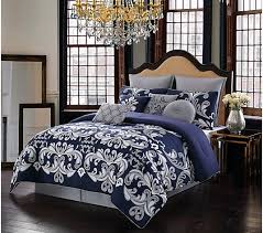 Rustic style meets transitional design with this tranquil bedroom set. Style 212 Dolce Queen 10 Piece Comforter Set Qvc Com