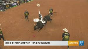 After hiccup and his night fury companion, toothless, saved the people of berk by defeating the red death, they inspired the. Uss Lexington Hosting Bull Riders On Cbs How To Watch Khou Com