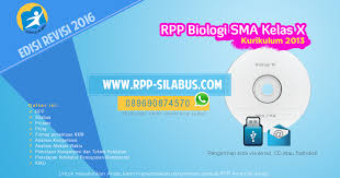 Soalnya sy dowload ziddu file. Jual Rpp Biologi Sma Kelas X Kurikulum 2013 Revisi 2016