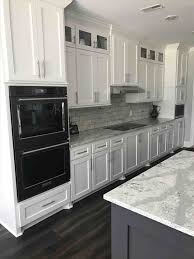 Our black stainless suite brings a sleek, timeless look to any design. Kitchendesignblack White Modern Kitchen White Kitchen Design Black Appliances Kitchen