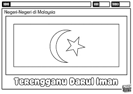 Bendera negeri selangor darul ehsan. Qawiey Edukids Lembaran Mewarna Negeri Negeri Di Facebook