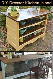 Why Not Turn An Old Dresser Into A Kitchen Island Kitchen Design Diy Diy Dresser Vintage Bedroom Furniture