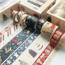 10rolls /Box Combined Washi Tape Set DIY Scrapbook Stickers  1.5cmx4+1cmx6(Retro)