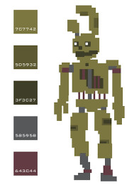 Fnaf 3 Springtrap Minigame Style On Deviantart Fnaf Imagenes De Fnaf Anime Fnaf Dibujos