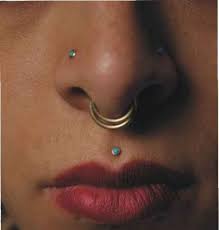 Double Nose Piercing All You Must Know Nose Piercings Ultimate Guide With Images Authoritytattoo Shoul Perforaciones En La Nariz Piercings Faciales Piercings