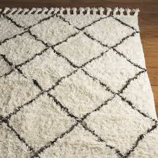 Black And White Area Rug Bedroom You Ll Love The Twinar Hand Knotted White Area Rug At Allmodern With Great Deals On Modern D Eacute Cor Pillows Dark Gray Area Rug Grey Area Rug Cool Rugs