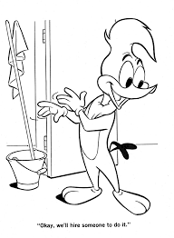 Learn about famous firsts in october with these free october printables. Woody Woodpecker Coloring Book Page 5 Devon Parks Flickr