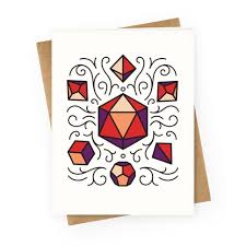 Send everyone's warmest wishes in a single video and set a cheerful mood with bright colors and joyful. Dungeons And Dragons Greeting Cards Lookhuman