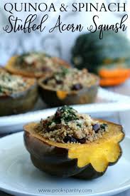 Vegetarian Stuffed Acorn Squash Recipe Stuffed Acorn Squash Vegetarian Acorn Squash Recipes Vegetarian