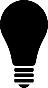 Black And White Light Bulb Clip Art Light Bulbs Pictures Light Bulb Graphic Bulb Silhouette Art