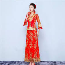 The qipao or cheongsam, is a dress worn by chinese and are a popular choice for brides. Fashion Chinese Ladies Vintage Bridal Party Sequin Embroidered Peacock Tang Wedding Cheongsam Qipao Dress Buy Chinese Traditional Cheongsam Qipao Qipao Wedding Dress Modern Wedding Cheongsam Dress Product On Alibaba Com
