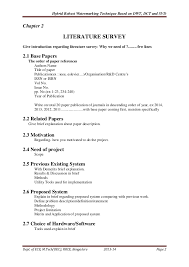 Based on the type of journal, ieee provides set of rules and guidelines that need to be followed while presenting your paper. Vtu Pg Program M Tech Project Report Format