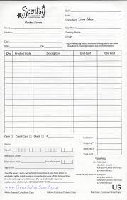 Scentsy We Make Perfect Scents Scentsy Order Order Form Template Order Form