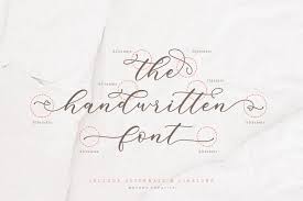 1376 x 833 jpeg 106 кб. Nadia Script Lovely Calligraphy 478865 Script Font Bundles