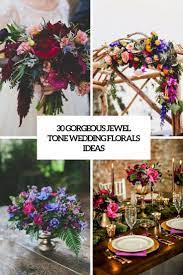 Jewel tone wedding ideas automatically bring a sense of opulence to your decor, but you can elevate the look even more by including metallic copper details for added luxury. J814isngp1gkwm