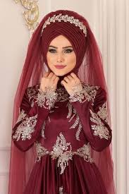 Modaselvim Duvak Hazir Duvak Ygsd01 Bordo The Dress Moda Stilleri Gelin Elbisesi