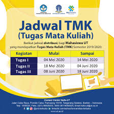 Aplikasi tugas mata kuliah (tmk). Upbjj Ut Serang Universitas Terbuka