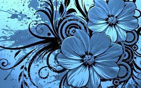 If you have one of your own you'd like to share, send it to us and we'll be happy to include it on our website. Blue Wallpaper Blue Blue Flower Wallpaper Flower Desktop Wallpaper Blue Flowers Background