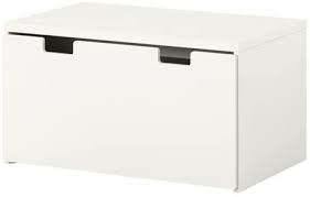 Die untere seite mit der rutschschutzbeschichtung habe ich. Ikea Stuva Bench Chest White 90 X 50 X 50 Cm Including Wheels Amazon De Kuche Haushalt