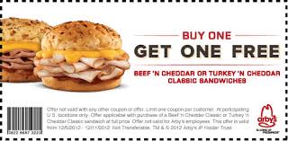 Second Beef N Cheddar Or Turkey Free At Arbys Coupon Via The Coupons App Internet Coupons Coupons Sample Coupons
