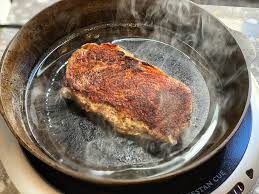 With a cast iron pan, the steak should only need about two to three minutes per side. Want A Wicked Sear Grab The Mayonnaise Anova Culinary