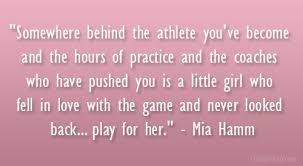 Many people say i'm the best women's soccer player in the world. By Mia Hamm Volleyball Quotes Quotesgram