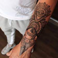 Instagram Ricogarilli Mandala Geometric Sacredgeometry Hand Wrist Arm Forearm Do Wrist Tattoos For Guys Forearm Tattoo Women Tribal Forearm Tattoos