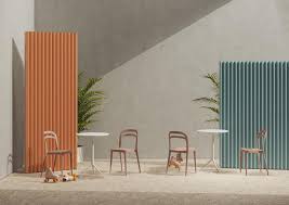 ALMA DESIGN set de 4 chaises JULIE (Sable