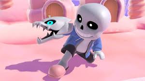I'll do the hot voice!!! Undertale S Toby Fox Wasn T A Fan Of Sans Tiny Fingers In Super Smash Bros Ultimate Usgamer