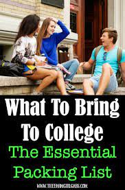 The Essential College Packing List College Packing College Packing Lists College Bound