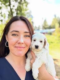 Our favorite toy! They could chase this thing for hours! #minigoldendoodles