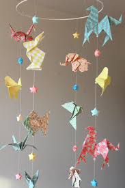 origami mobile baby animals and stars origami pastel colors etsy in 2021 origami mobile origami design origami animals