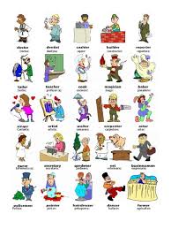 Ejercicios variados para aprender las profesiones más comunes en inglés, descargar aquí. Profesiones En Ingles Espanol