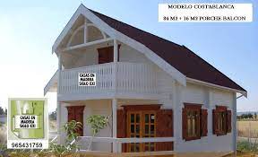 Cabana De Madera Modelo Costa Blanca