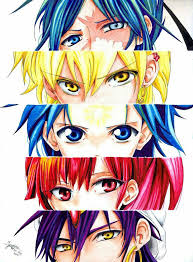 Pin By Wacky Artistry On Magi Anime Eyes Anime Drawings Anime